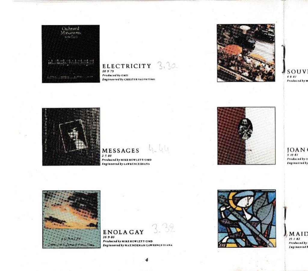 CDs Hauts-de-Seine Antony - 92160 - Photos Vivastreet CD Orchestral Manoeuvres In The Dark The Best Of O.M.D