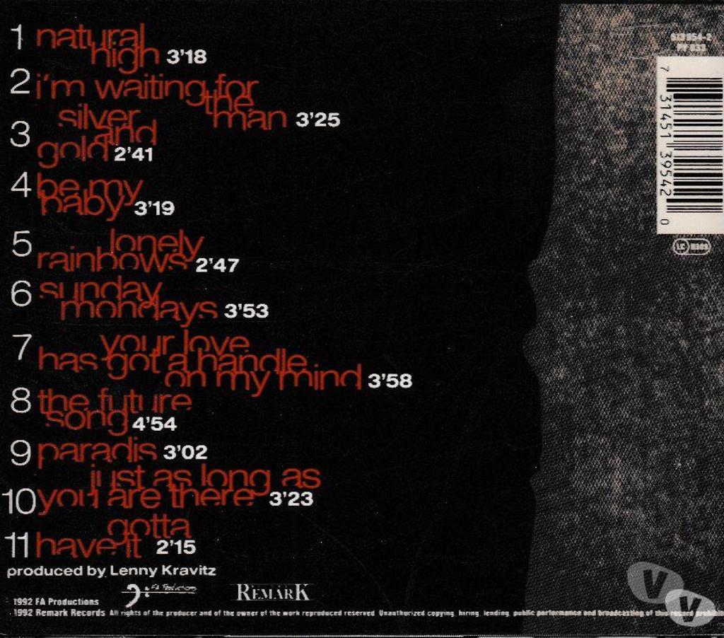 CDs Hauts-de-Seine Antony - 92160 - Photos Vivastreet CD Vanessa Paradis