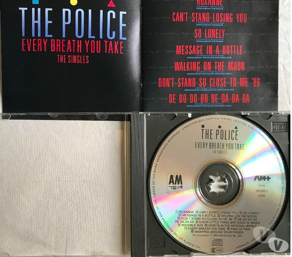 CDs Hauts-de-Seine Antony - 92160 - Photos Vivastreet CD The Police Every Breath you take (The Singles)