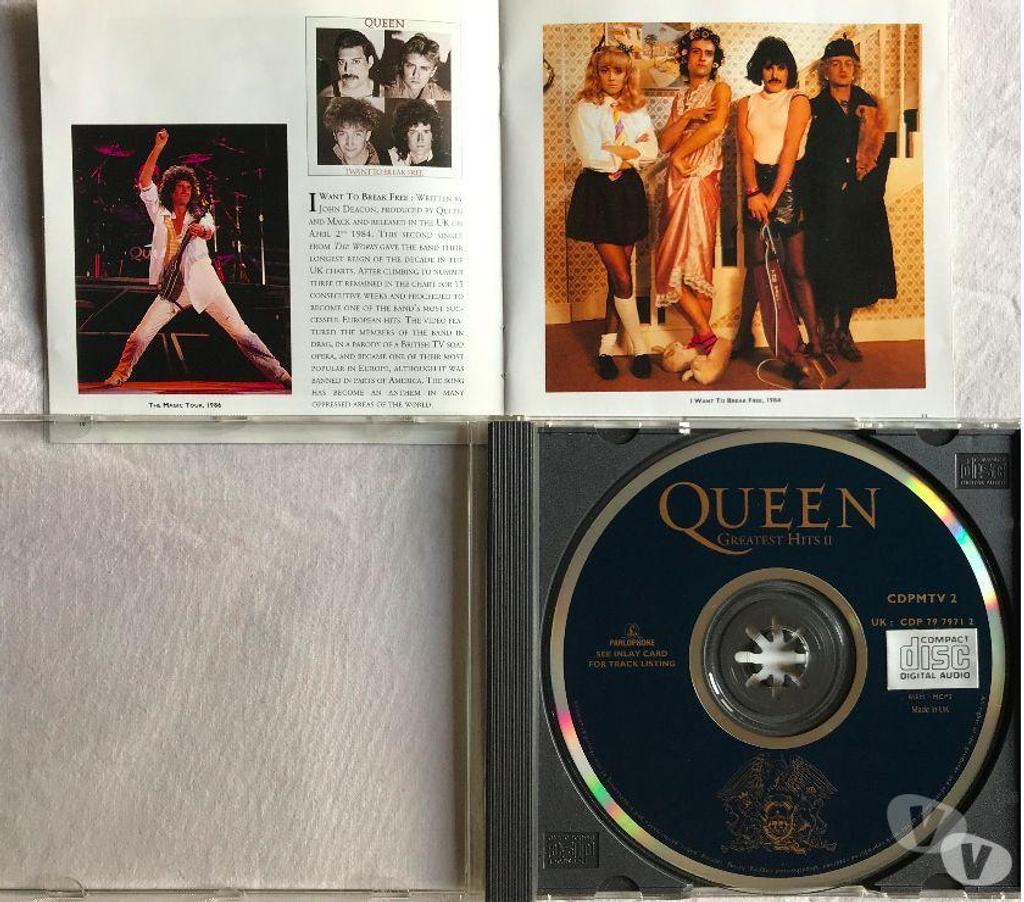 CDs Hauts-de-Seine Antony - 92160 - Photos Vivastreet CD Queen Greatest Hits II