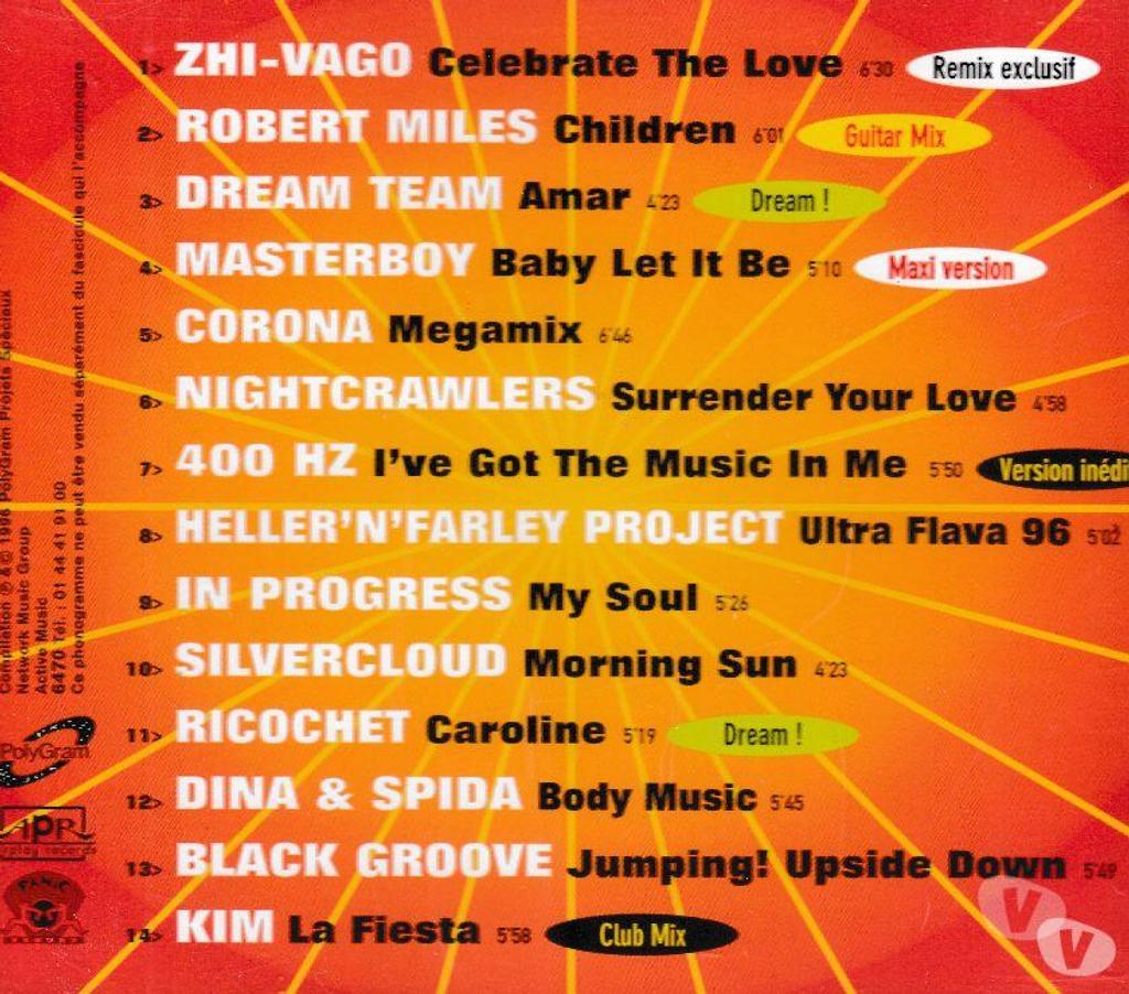 CDs Hauts-de-Seine Antony - 92160 - Photos Vivastreet CD Maxi Dance 4
