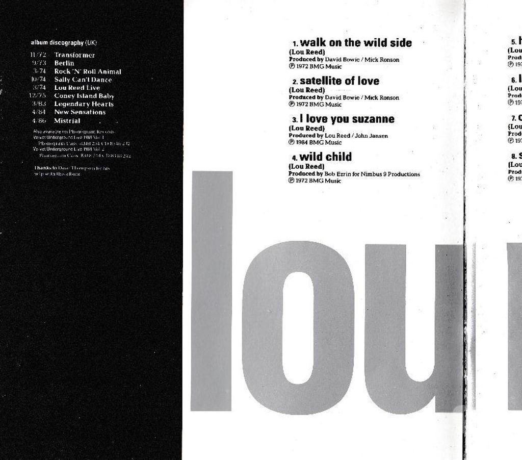 CDs Hauts-de-Seine Antony - 92160 - Photos Vivastreet CD Lou Reed The Velvet Underground Retro