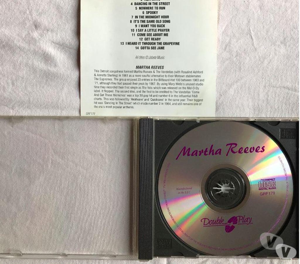 CDs Hauts-de-Seine Antony - 92160 - Photos Vivastreet CD Martha Reeves Dancing In The Street