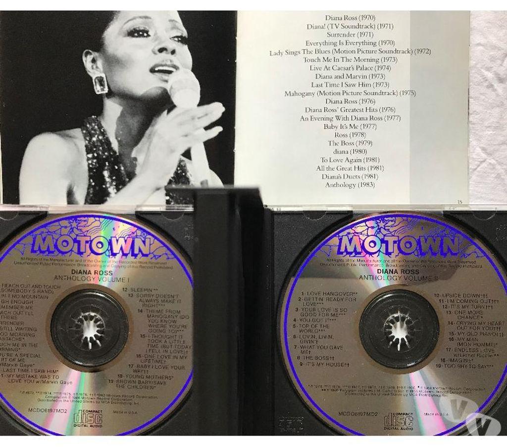 CDs Hauts-de-Seine Antony - 92160 - Photos Vivastreet CD Diana Ross Anthology