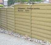 Roye - Haute-Saône — Cloture décorative en béton