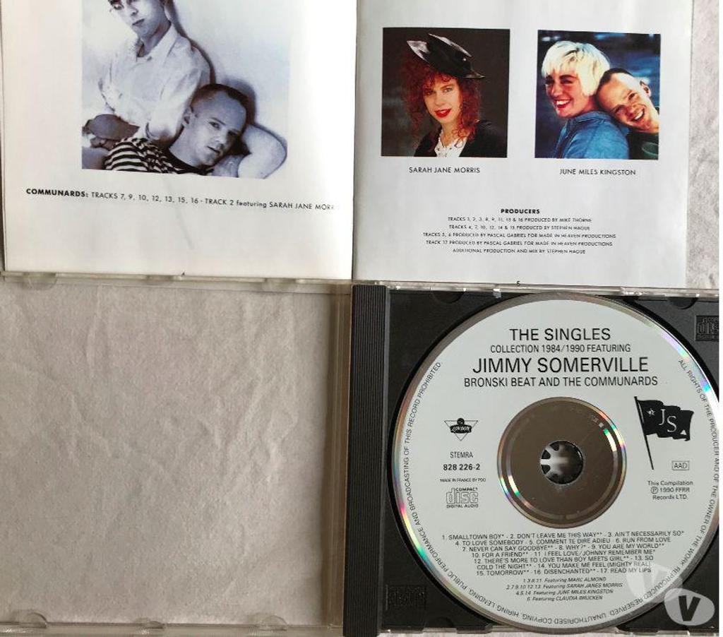 CDs Hauts-de-Seine Antony - 92160 - Photos Vivastreet CD Jimmy Somerville The Singles Collection