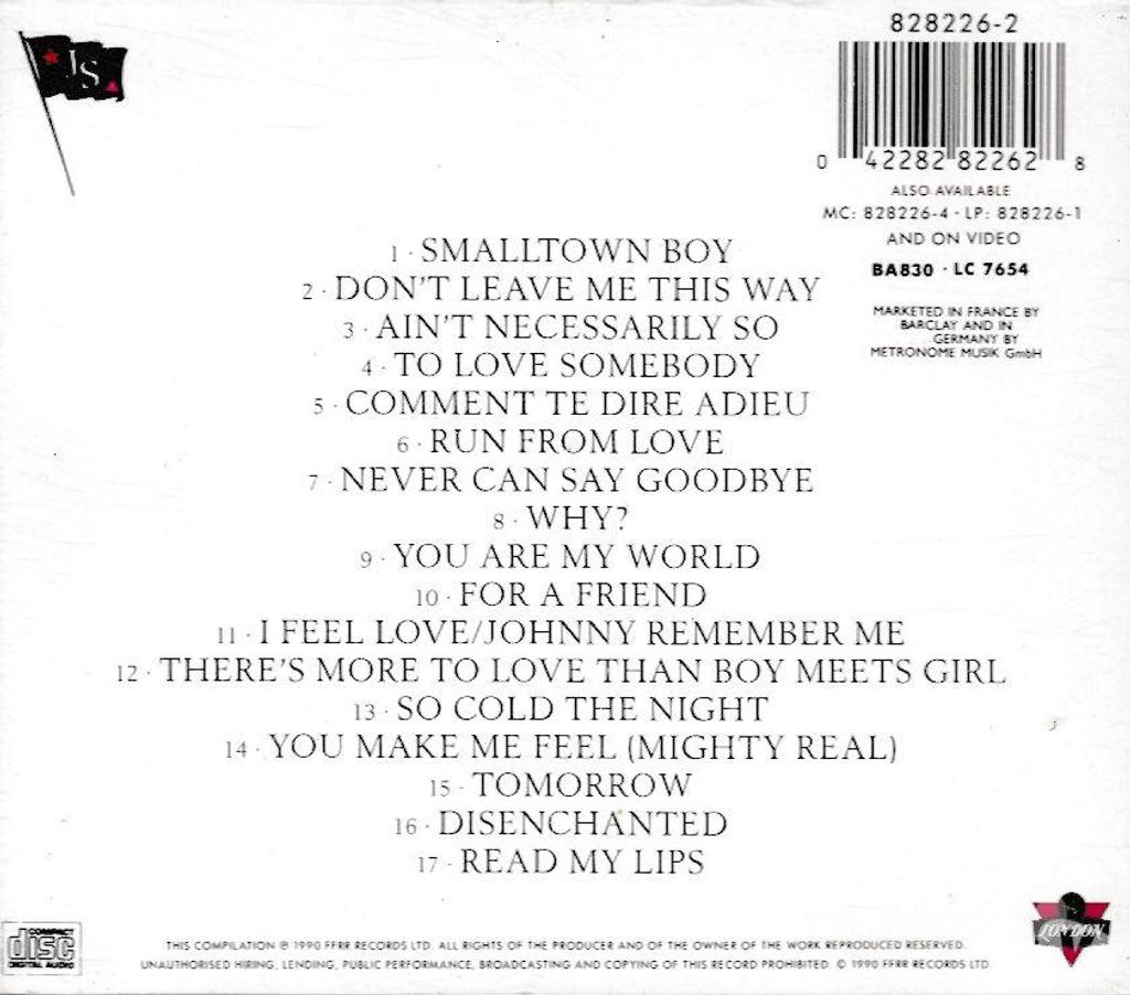 CDs Hauts-de-Seine Antony - 92160 - Photos Vivastreet CD Jimmy Somerville The Singles Collection