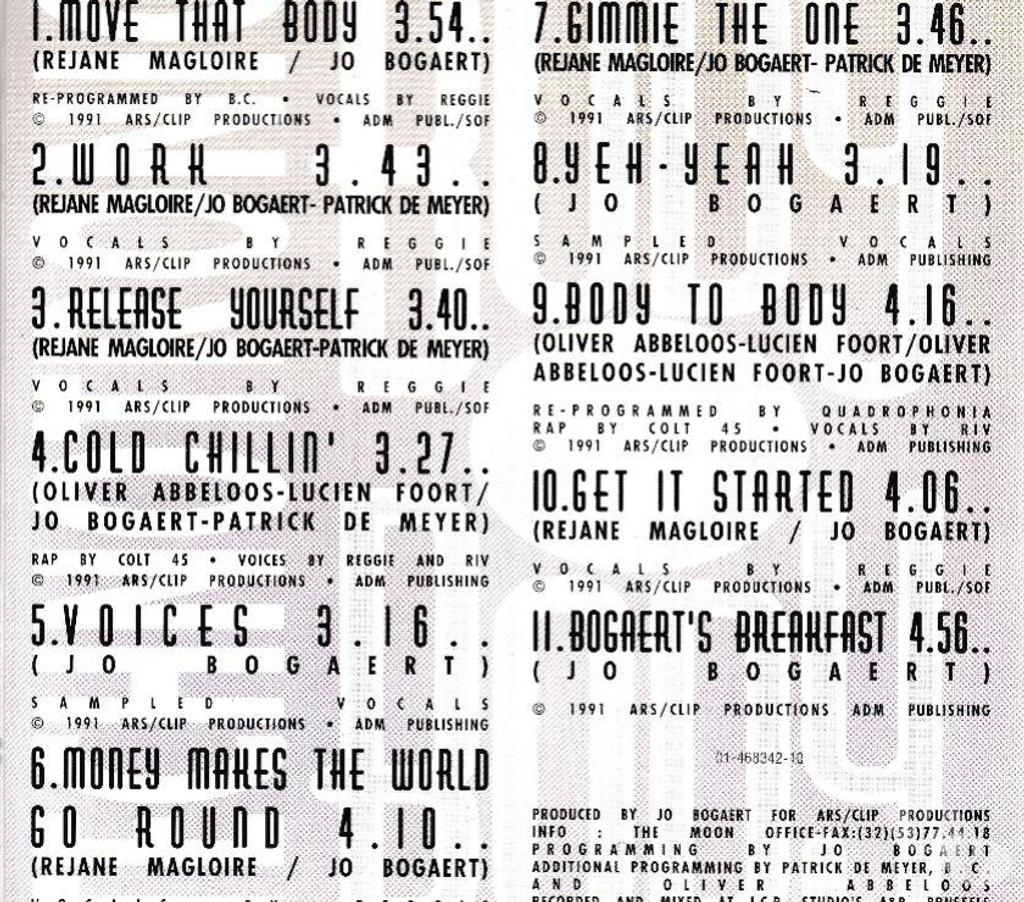 CDs Hauts-de-Seine Antony - 92160 - Photos Vivastreet CD Technotronic Body to Body