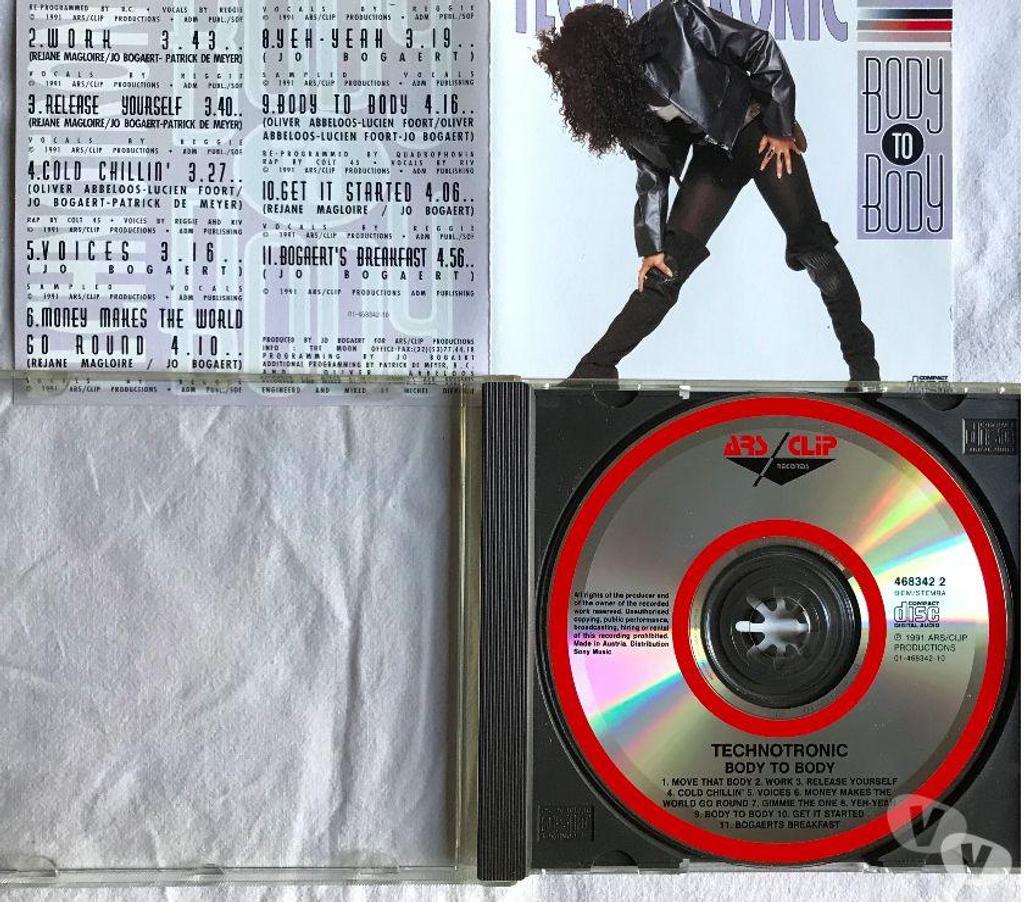 CDs Hauts-de-Seine Antony - 92160 - Photos Vivastreet CD Technotronic Body to Body