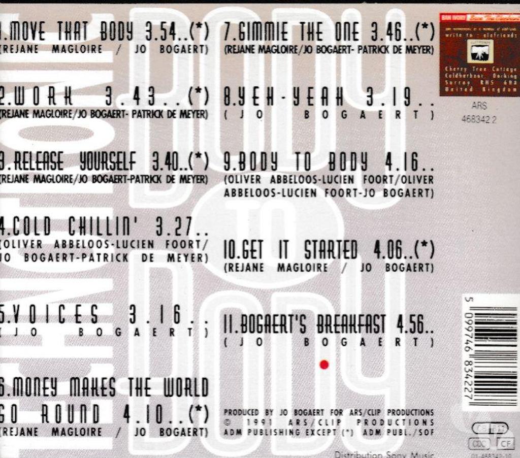 CDs Hauts-de-Seine Antony - 92160 - Photos Vivastreet CD Technotronic Body to Body