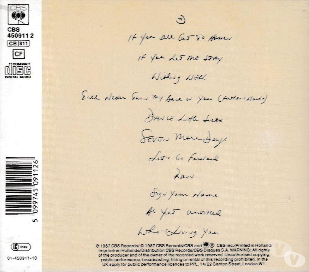 CDs Hauts-de-Seine Antony - 92160 - Photos Vivastreet CD Terence Trent D’Arby Introducing The Hardline According