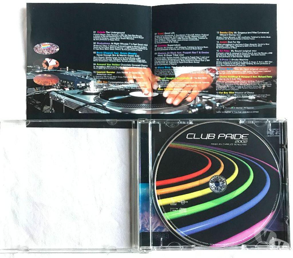 CDs Hauts-de-Seine Antony - 92160 - Photos Vivastreet CD Charles Schillings (Mixed By) Club Pride 2002 Compilation