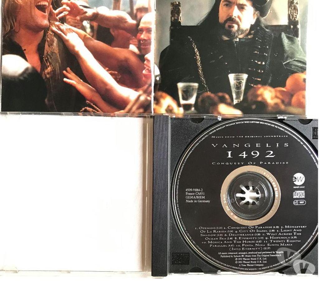 CDs Hauts-de-Seine Antony - 92160 - Photos Vivastreet CD Vangelis 1492 - Conquest Of Paradise