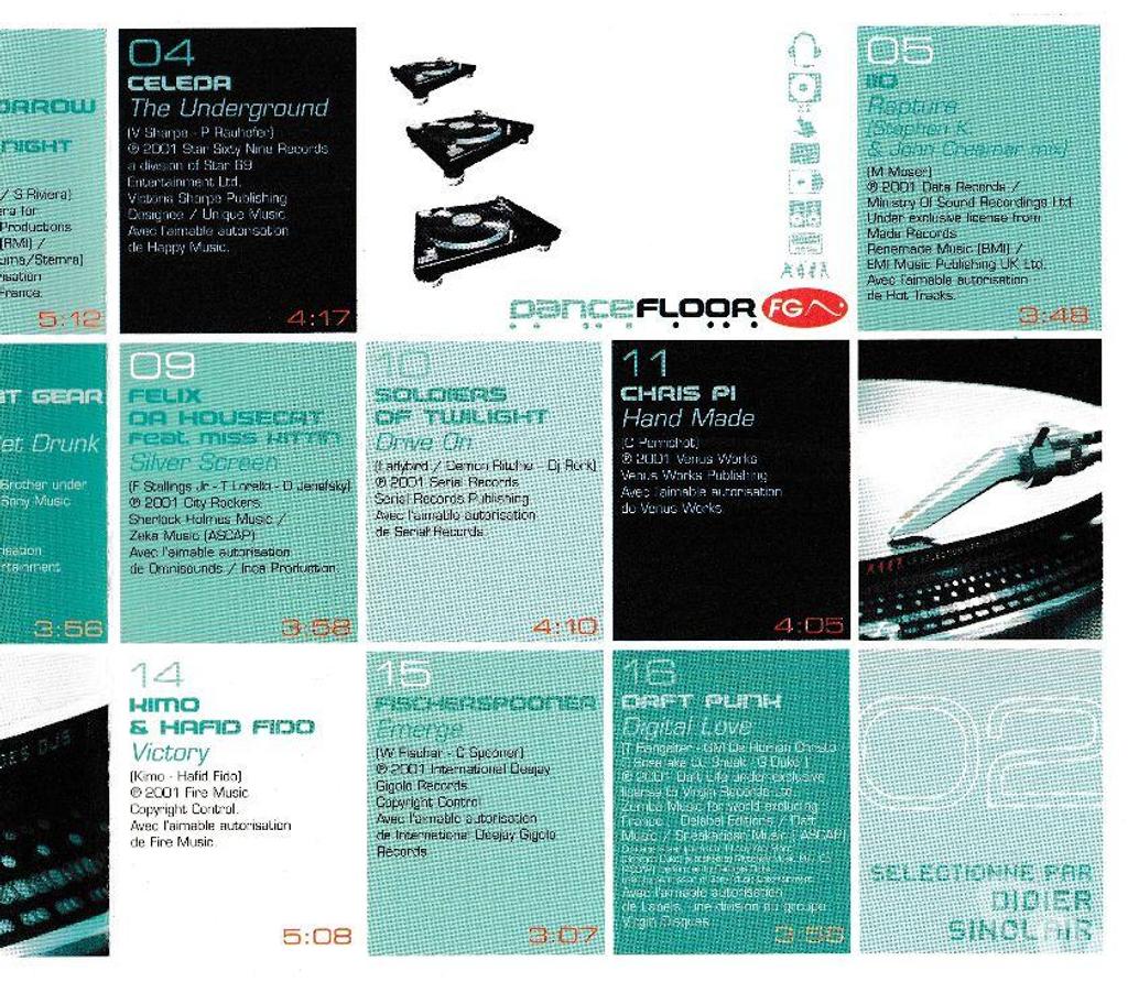 CDs Hauts-de-Seine Antony - 92160 - Photos Vivastreet CD DanceFloor FG 2 La Selection Officielle Des DJS