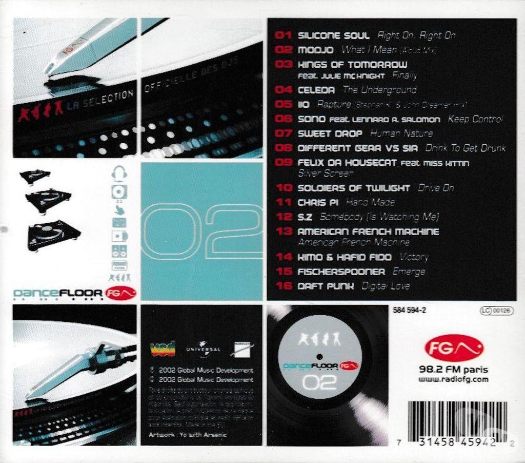 CDs Hauts-de-Seine Antony - 92160 - Photos Vivastreet CD DanceFloor FG 2 La Selection Officielle Des DJS