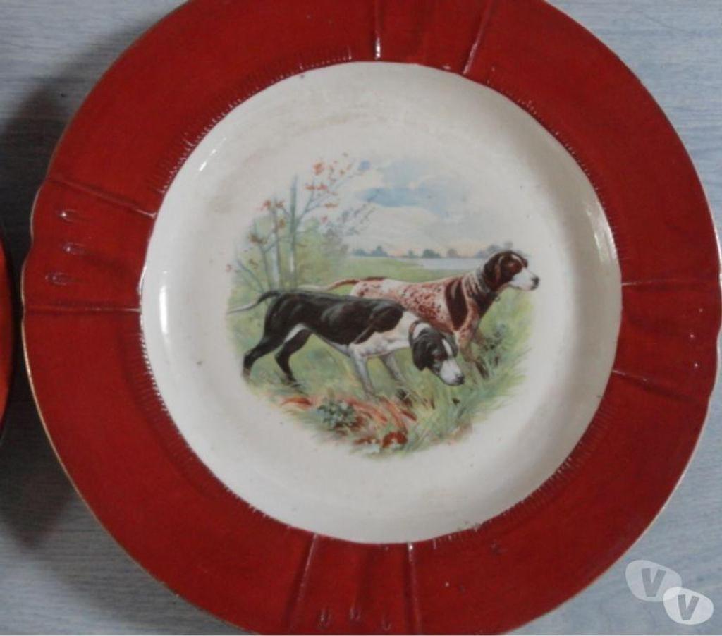 Décoration - art Oise Bornel - 60540 - Photos Vivastreet 2 assiettes decor chasse