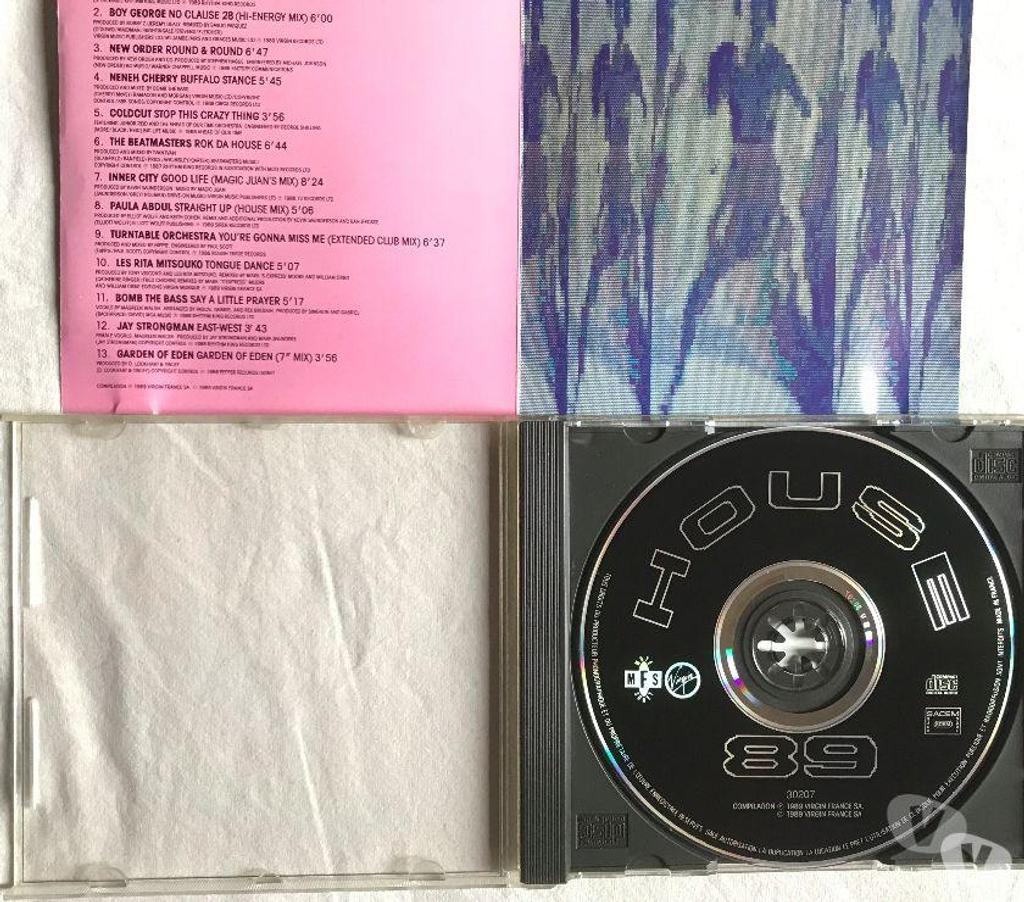CDs Hauts-de-Seine Antony - 92160 - Photos Vivastreet CD House 89 Compilation
