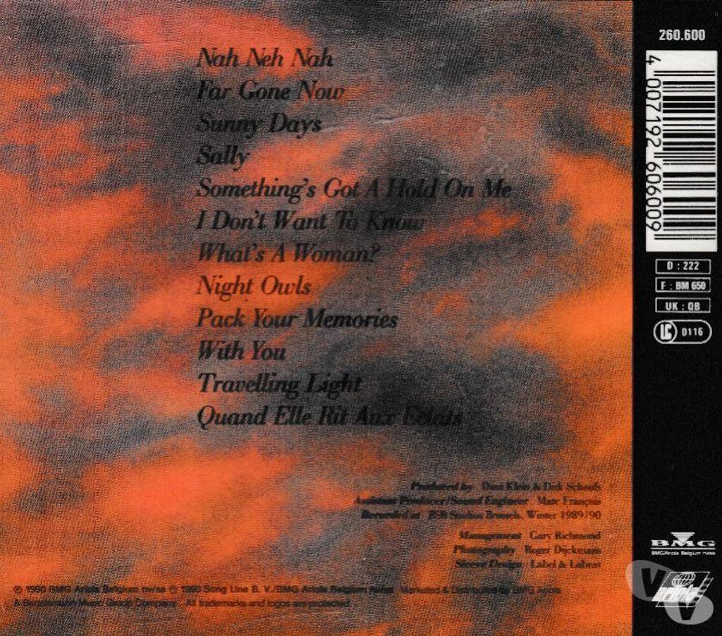 CDs Hauts-de-Seine Antony - 92160 - Photos Vivastreet CD Vaya Con Dios Night Owls