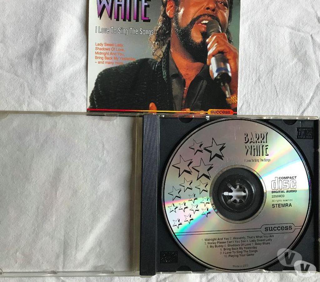 CDs Hauts-de-Seine Antony - 92160 - Photos Vivastreet CD Barry White I Love To Sing The Songs