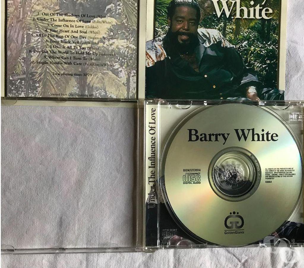 CDs Hauts-de-Seine Antony - 92160 - Photos Vivastreet CD Barry White Under The Influence Of Love