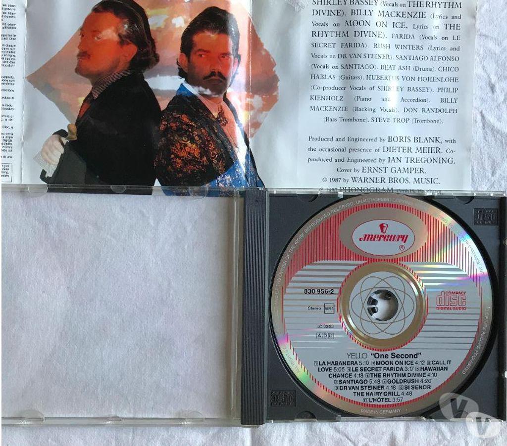 CDs Hauts-de-Seine Antony - 92160 - Photos Vivastreet CD Yello One Second