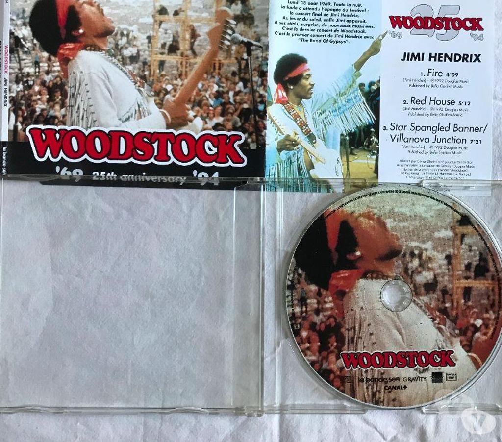 CDs Hauts-de-Seine Antony - 92160 - Photos Vivastreet CD Jimi Hendrix Woodstock 
