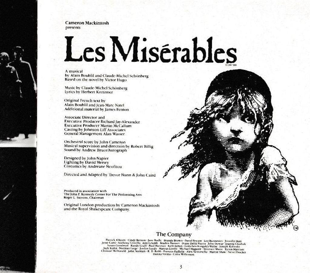 CDs Hauts-de-Seine Antony - 92160 - Photos Vivastreet CD Les Miserables (Original Broadway Cast Recording)