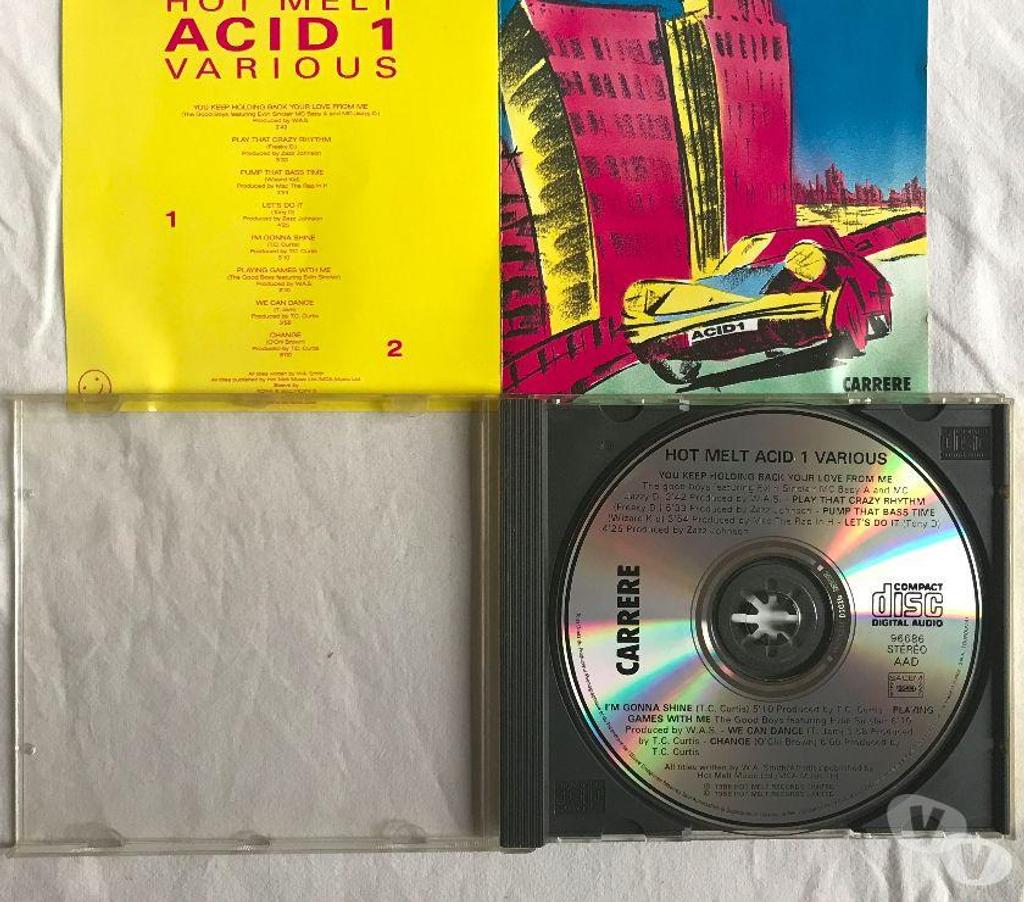 CDs Hauts-de-Seine Antony - 92160 - Photos Vivastreet CD Hot Melt Acid Compilation