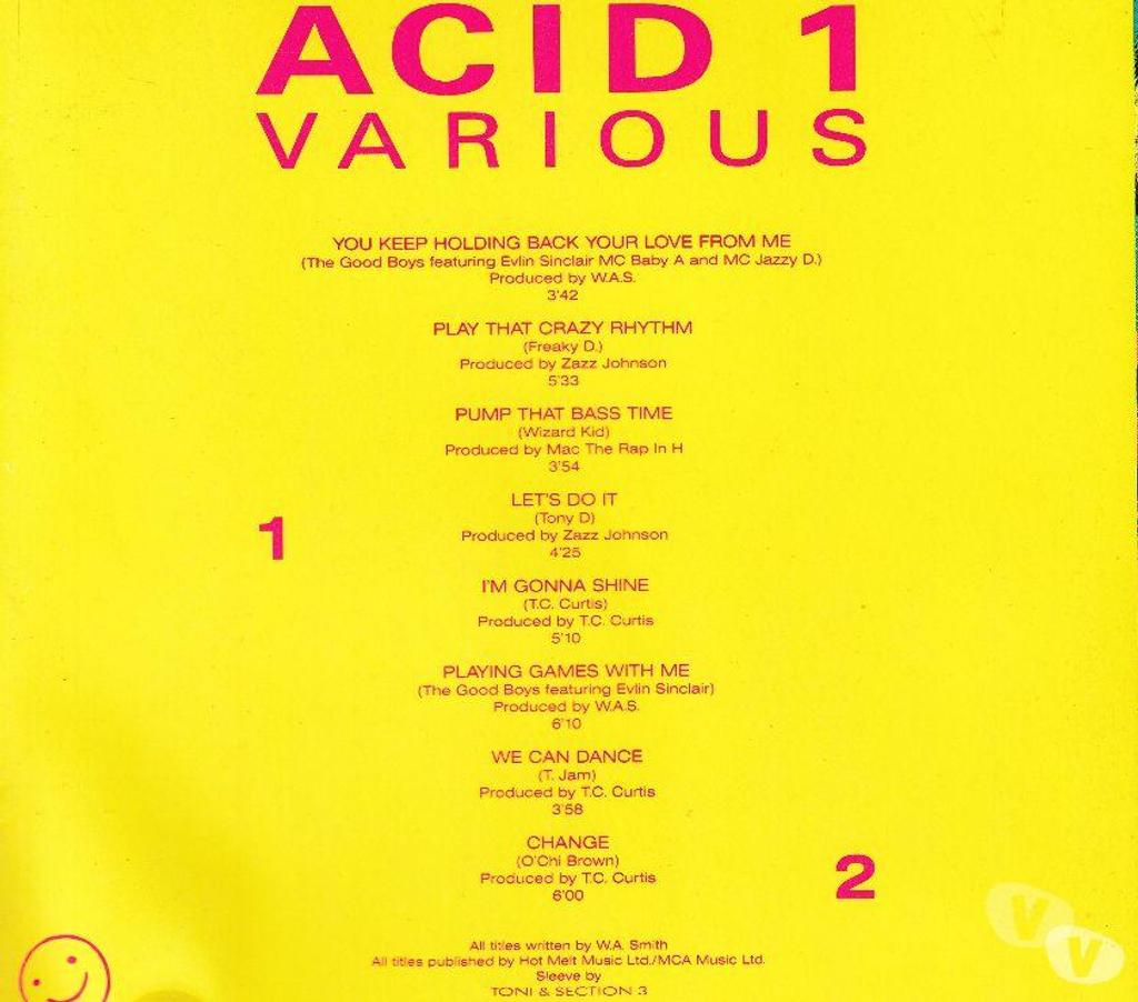 CDs Hauts-de-Seine Antony - 92160 - Photos Vivastreet CD Hot Melt Acid Compilation