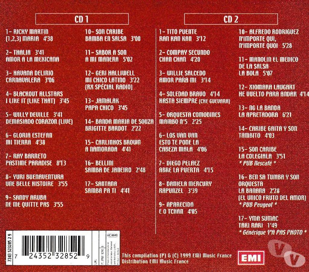 CDs Hauts-de-Seine Antony - 92160 - Photos Vivastreet CD Latino Latino Avec Radio Latina Compilation