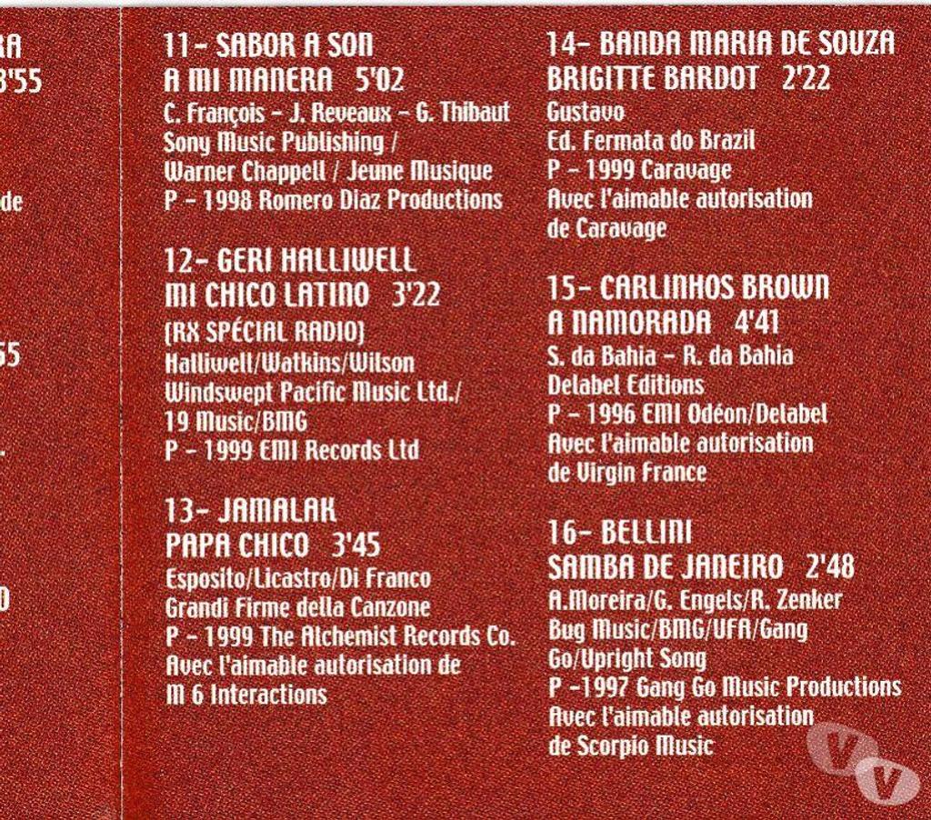 CDs Hauts-de-Seine Antony - 92160 - Photos Vivastreet CD Latino Latino Avec Radio Latina Compilation