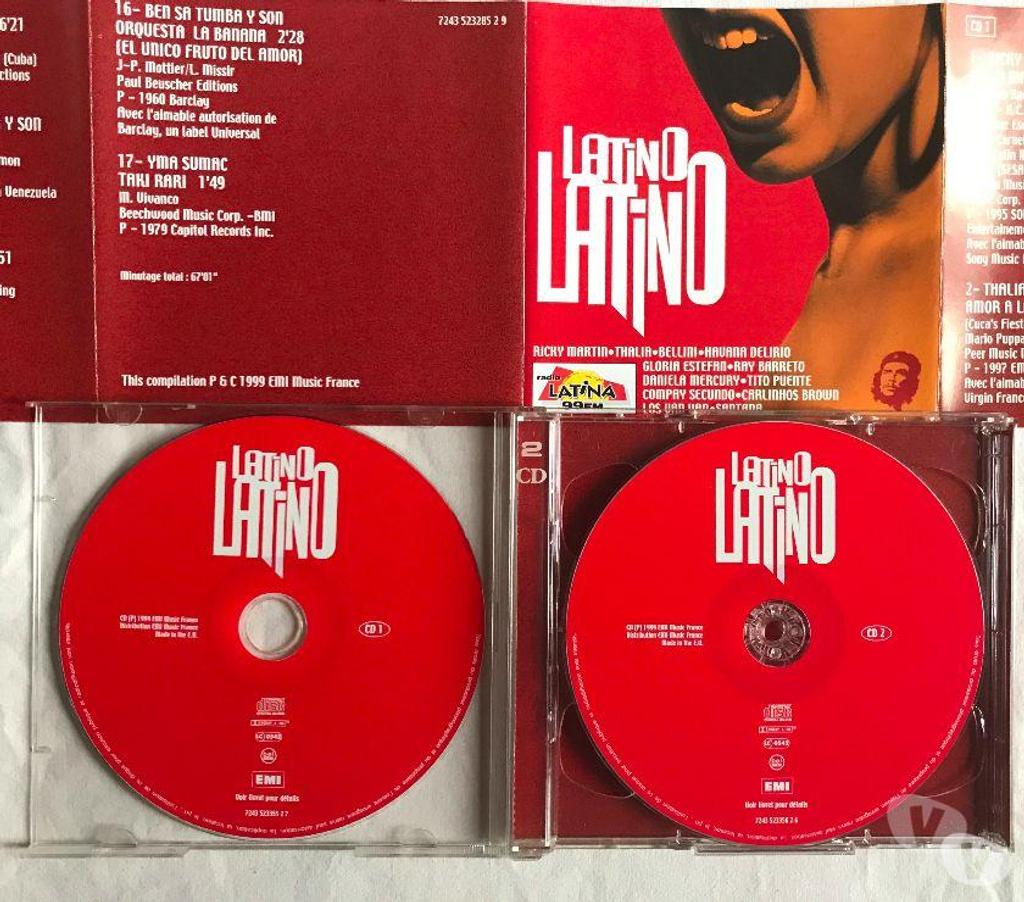 CDs Hauts-de-Seine Antony - 92160 - Photos Vivastreet CD Latino Latino Avec Radio Latina Compilation