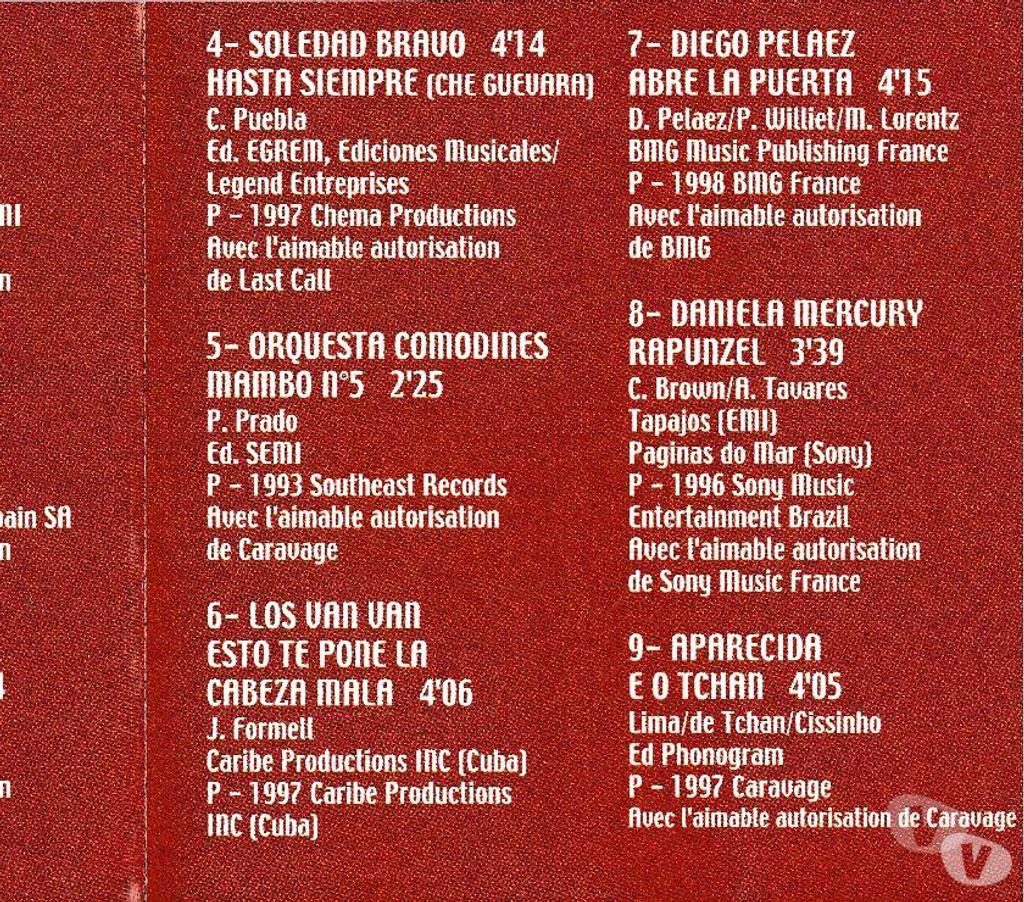 CDs Hauts-de-Seine Antony - 92160 - Photos Vivastreet CD Latino Latino Avec Radio Latina Compilation