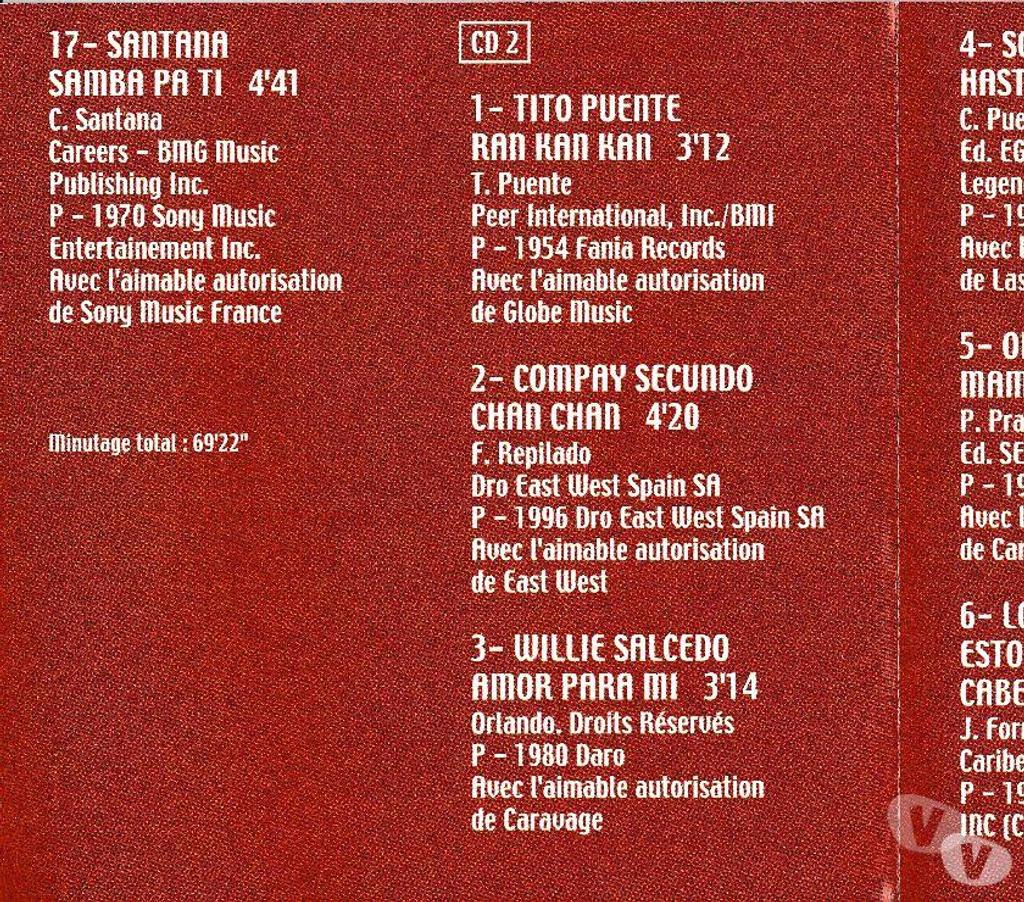 CDs Hauts-de-Seine Antony - 92160 - Photos Vivastreet CD Latino Latino Avec Radio Latina Compilation