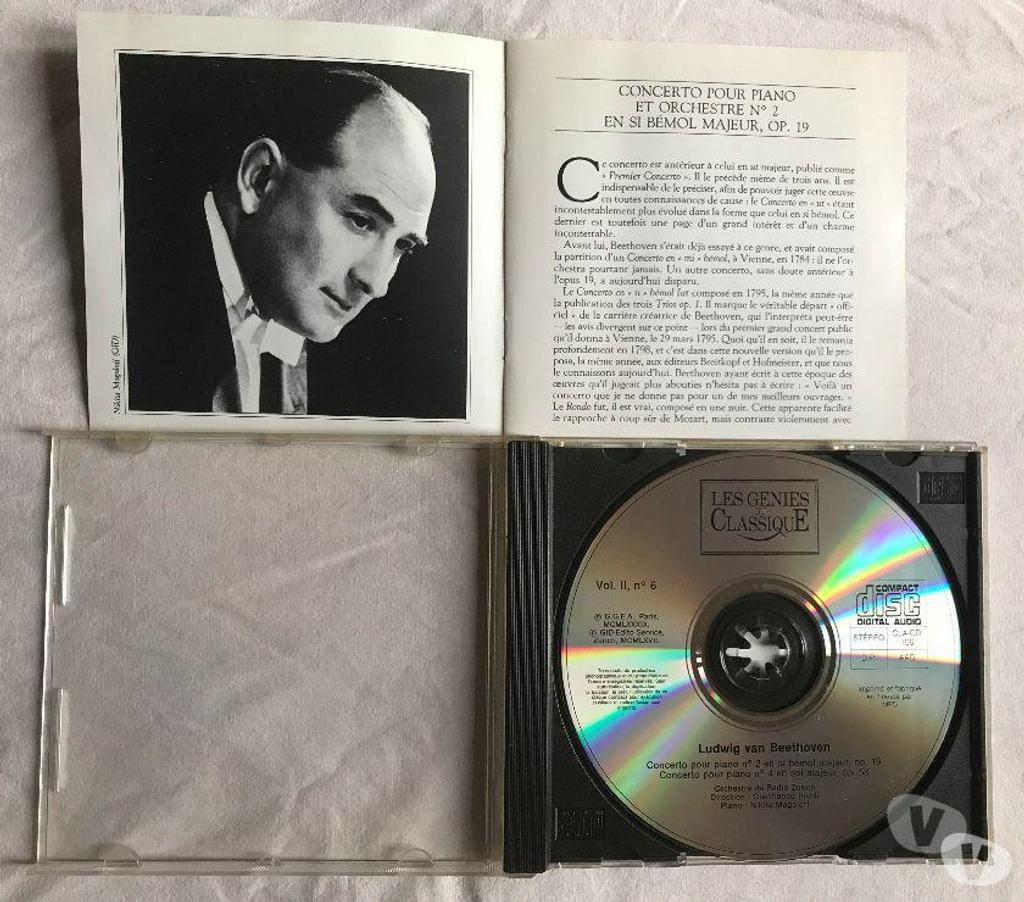 CDs Hauts-de-Seine Antony - 92160 - Photos Vivastreet CD Beethoven Concerto Pour Piano N°2 & N°3