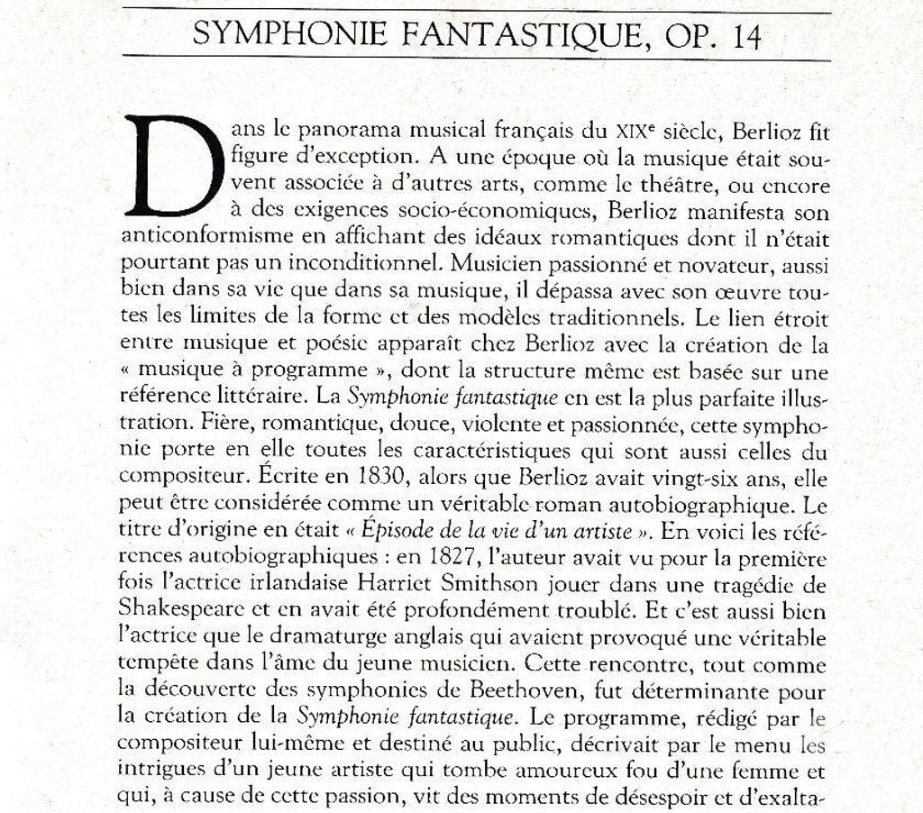 CDs Hauts-de-Seine Antony - 92160 - Photos Vivastreet CD Berlioz Symphonie Fantastique, Marche Hongroise, Carnaval