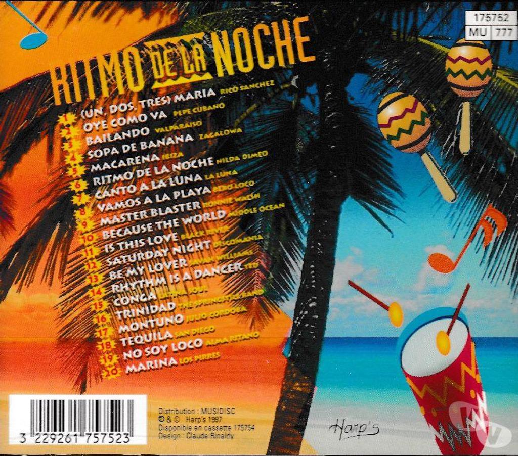 CDs Hauts-de-Seine Antony - 92160 - Photos Vivastreet CD Ritmo De La Noche Compilation