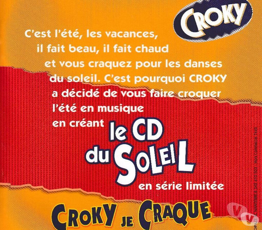 CDs Hauts-de-Seine Antony - 92160 - Photos Vivastreet CD Le CD Du Soleil Croquez L’été En Musique Avec Croky