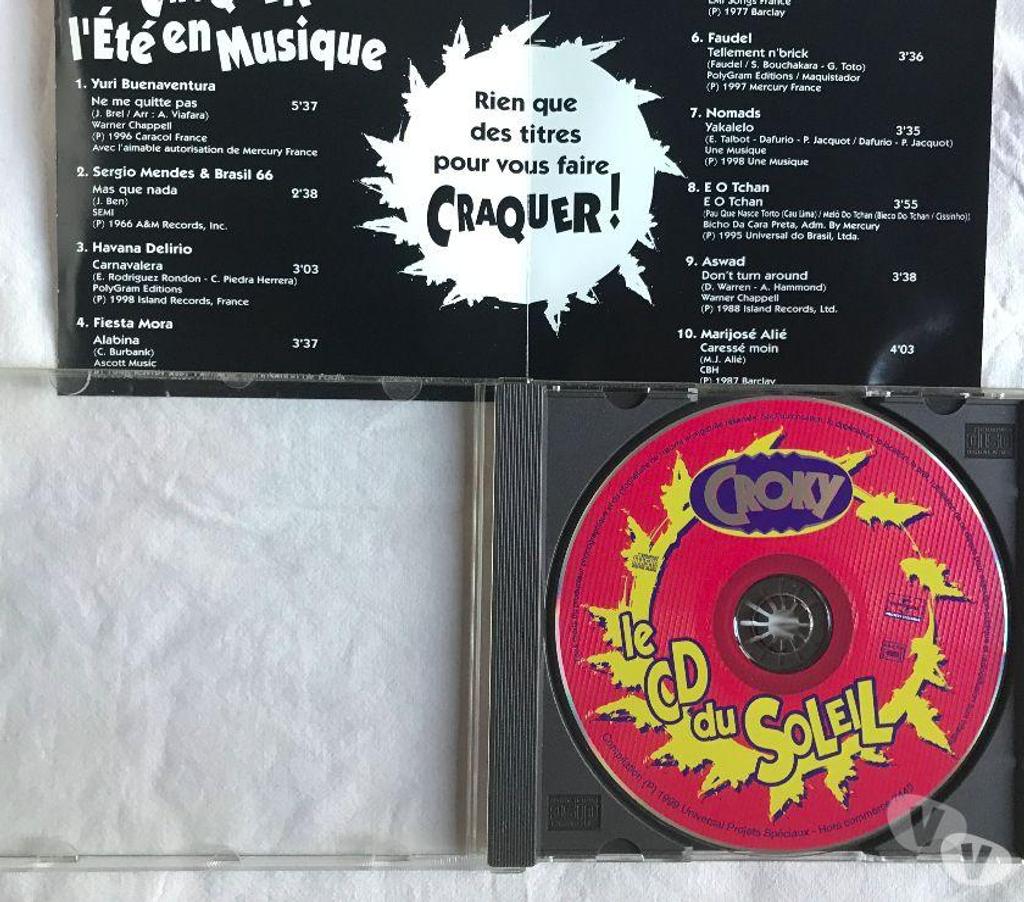CDs Hauts-de-Seine Antony - 92160 - Photos Vivastreet CD Le CD Du Soleil Croquez L’été En Musique Avec Croky