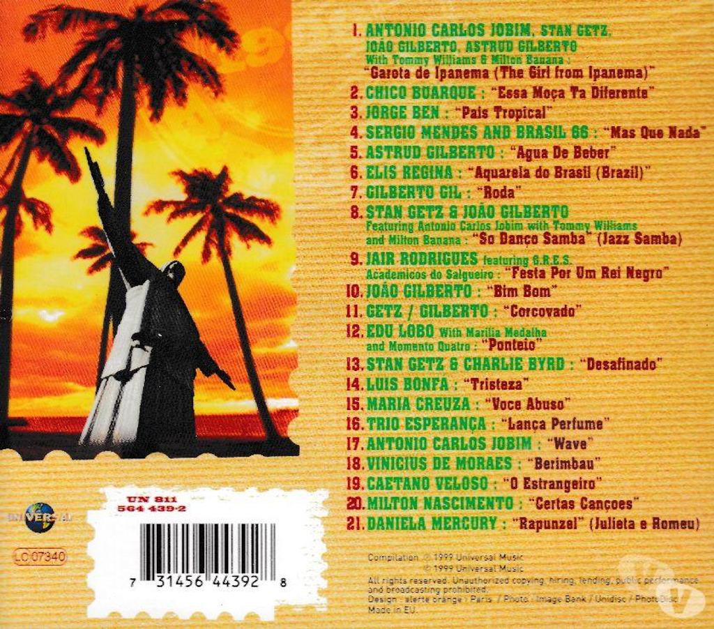 CDs Hauts-de-Seine Antony - 92160 - Photos Vivastreet CD No.1 Brésil Compilation