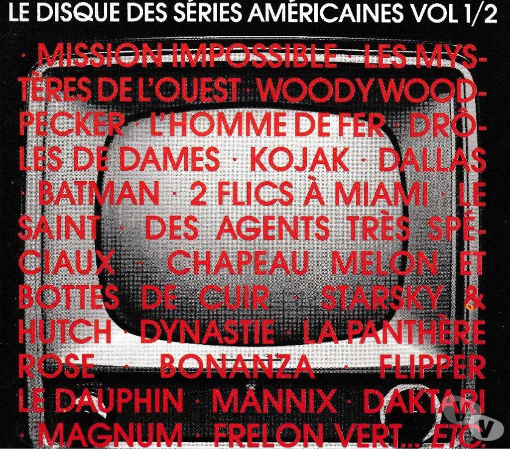 CDs Hauts-de-Seine Antony - 92160 - Photos Vivastreet CD Le Disque Des Séries Américaines Volume 1 & 2