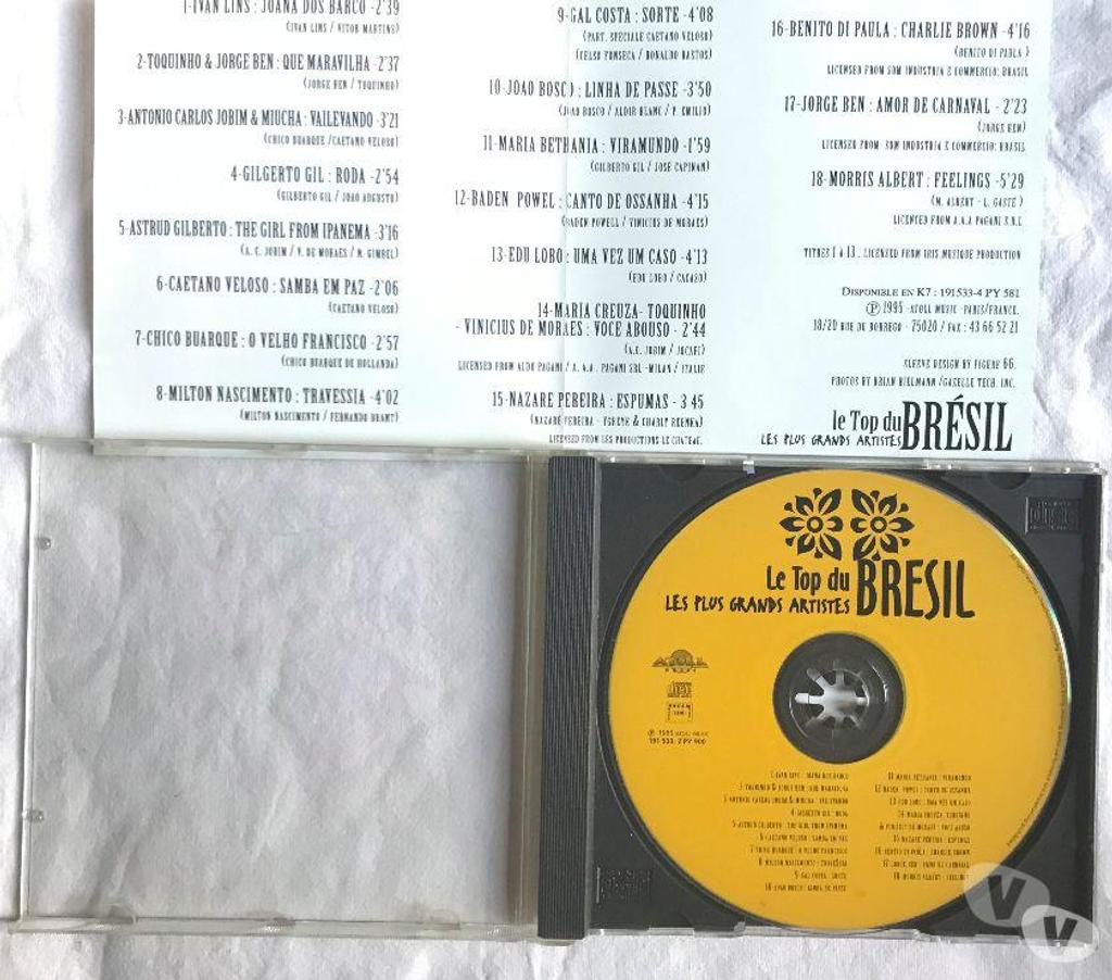 CDs Hauts-de-Seine Antony - 92160 - Photos Vivastreet CD Le Top Du Brésil Les Plus Grands Artistes