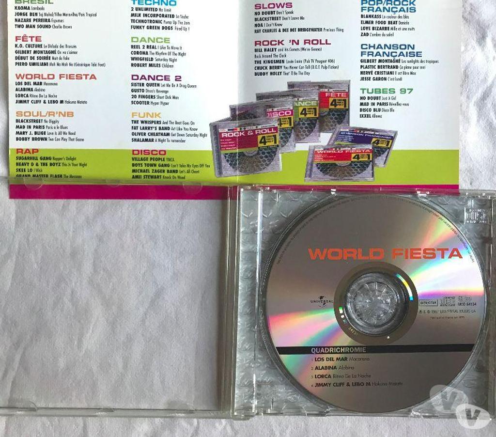 CDs Hauts-de-Seine Antony - 92160 - Photos Vivastreet CD World Fiesta Compilation