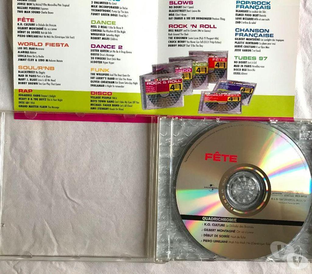 CDs Hauts-de-Seine Antony - 92160 - Photos Vivastreet CD Fête Compilation