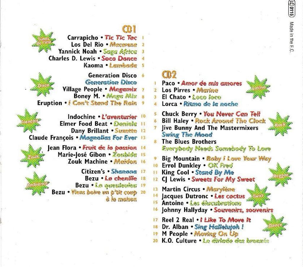 CDs Hauts-de-Seine Antony - 92160 - Photos Vivastreet CD Les Rythmes De La Fête Compilation