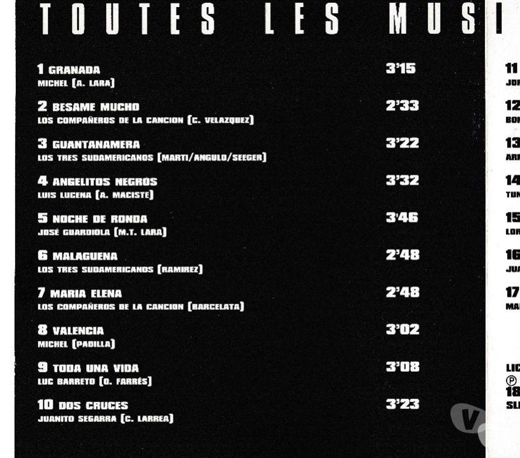 CDs Hauts-de-Seine Antony - 92160 - Photos Vivastreet CD Toutes Les Musiques Du Monde: Espagne - Y Viva España