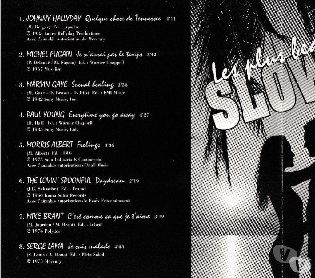 CDs Hauts-de-Seine Antony - 92160 - Photos Vivastreet CD Les Plus Beaux Slows Compilation