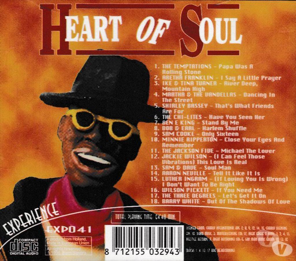 CDs Hauts-de-Seine Antony - 92160 - Photos Vivastreet CD Heart Of Soul Compilation