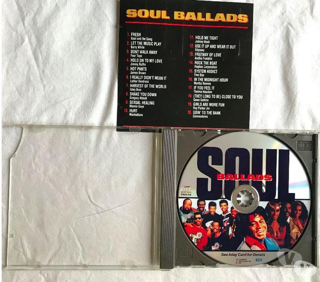 CDs Hauts-de-Seine Antony - 92160 - Photos Vivastreet CD Soul Ballads Compilation