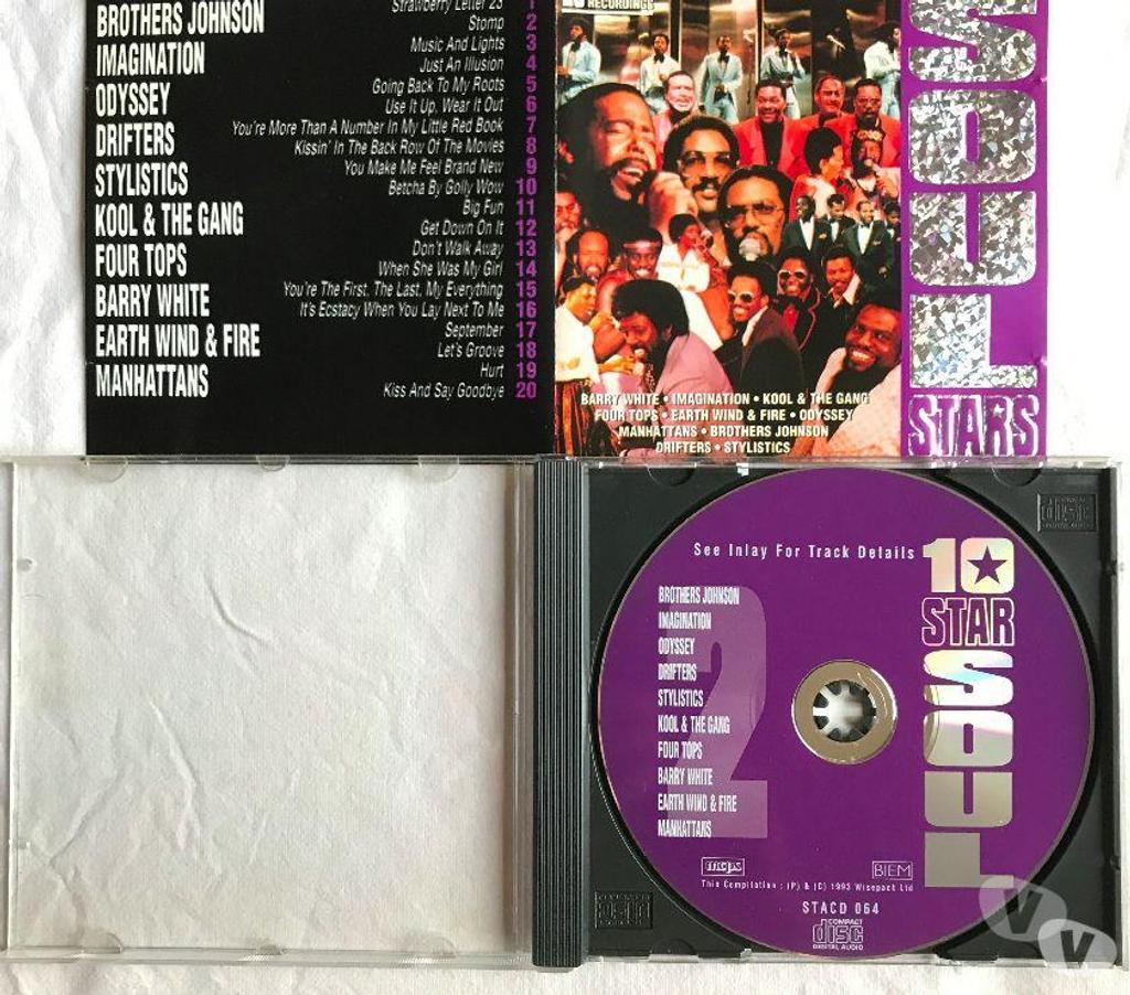 CDs Hauts-de-Seine Antony - 92160 - Photos Vivastreet CD 10 Soul Star N°2 Compilation